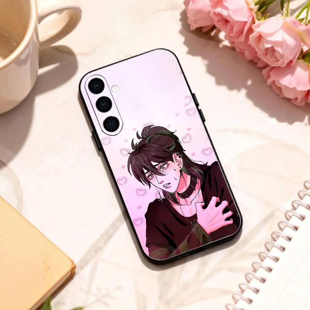 Чехол для телефона T-TkaTB T-The Kid At the Back Sol для Samsung Galaxy A73, A72, A71, A70, A53, A52, A51 и других моделей, мягкий черный корпус. (art.: 3920dce62b693) - 3920dce62b693