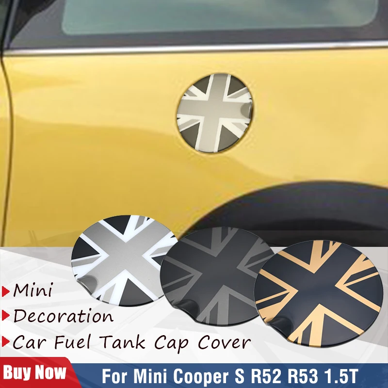 

Brand New Plastic Car Fuel Tank Cap Cover Sticker For Mini Cooper S R52 R53 1.5T Only Car-Styling Decoration