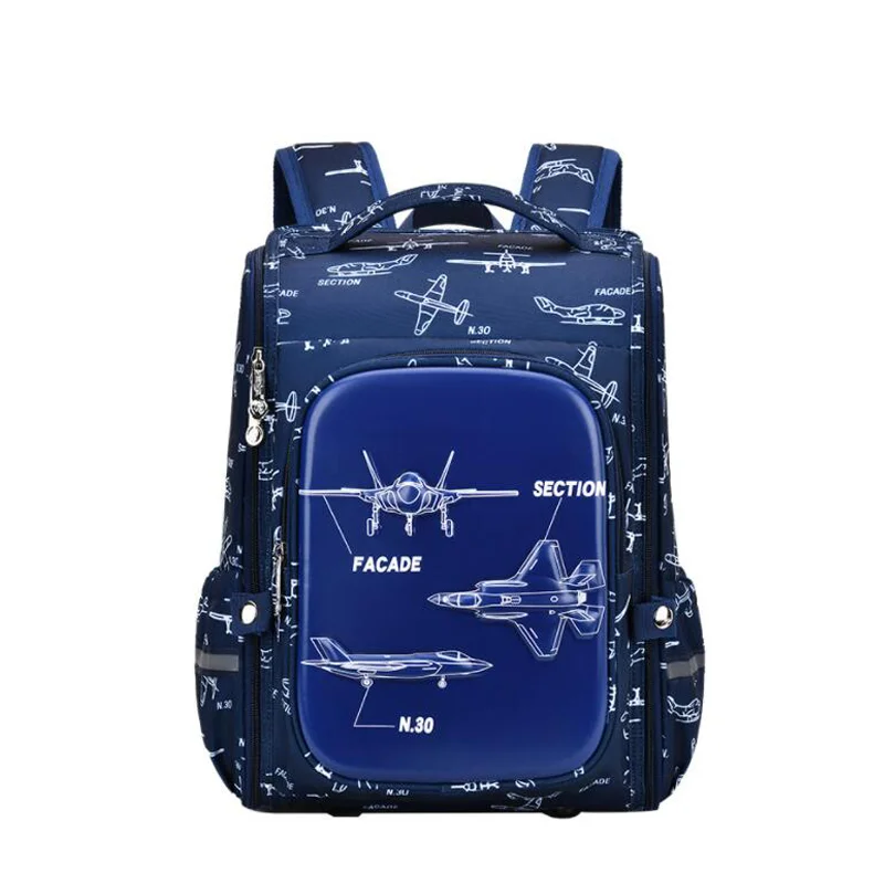 

Рюкзак для мальчиков и девочек с мультипликационным принтом планет, школьная сумка, водонепроницаемые Рюкзаки для начальной школы, 1-3-5 классов, Детская сумка для книг