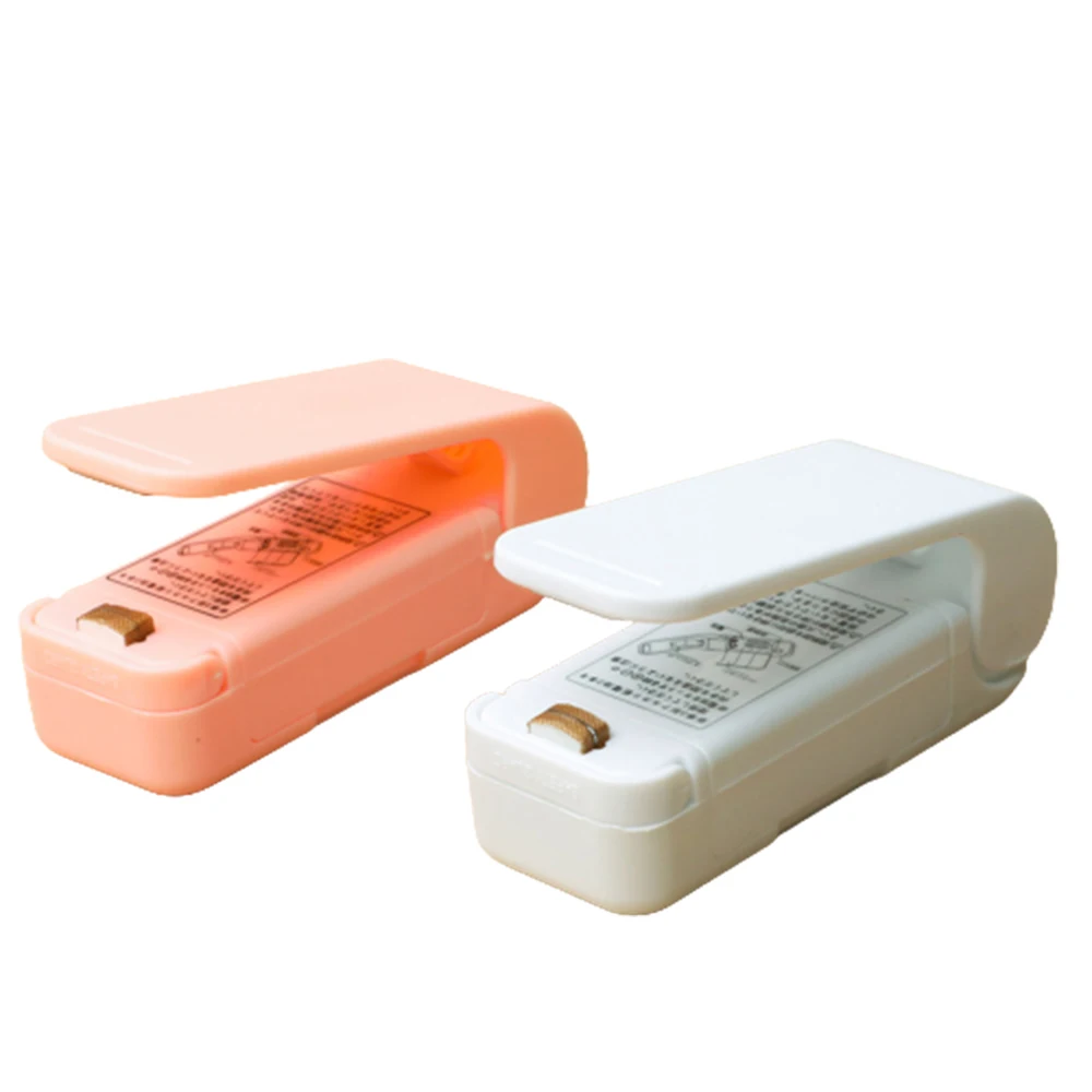 

Mini Capper Portable Plastic Bag Sealing Machine with Ceramic Heating Head Home Seal Tools Clips Food Sealer