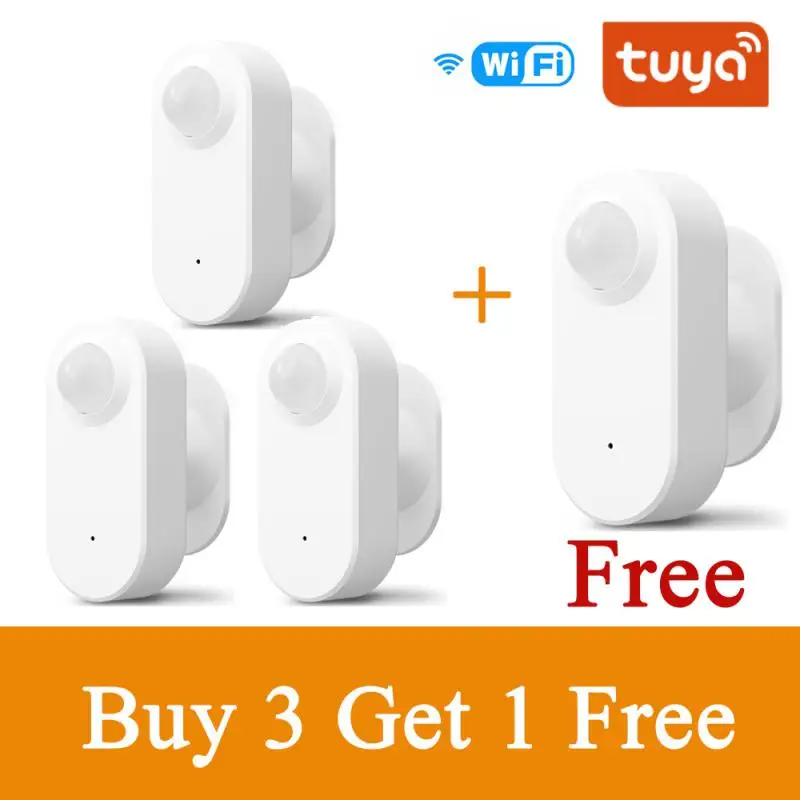 

Tuya WIFI Zigbee Smart PIR Motion Sensor Human Body Movement Detector Security Burglar Alarm Sensor For Smart Life App Control