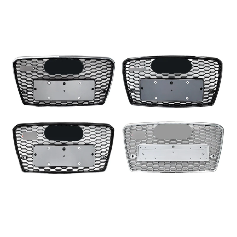 

For RS7 Style Front Sport Hex Mesh Honeycomb Hood Grill For Audi A7/S7 2009 2010 2011 2012 2013 2014 2015 Front racing grille