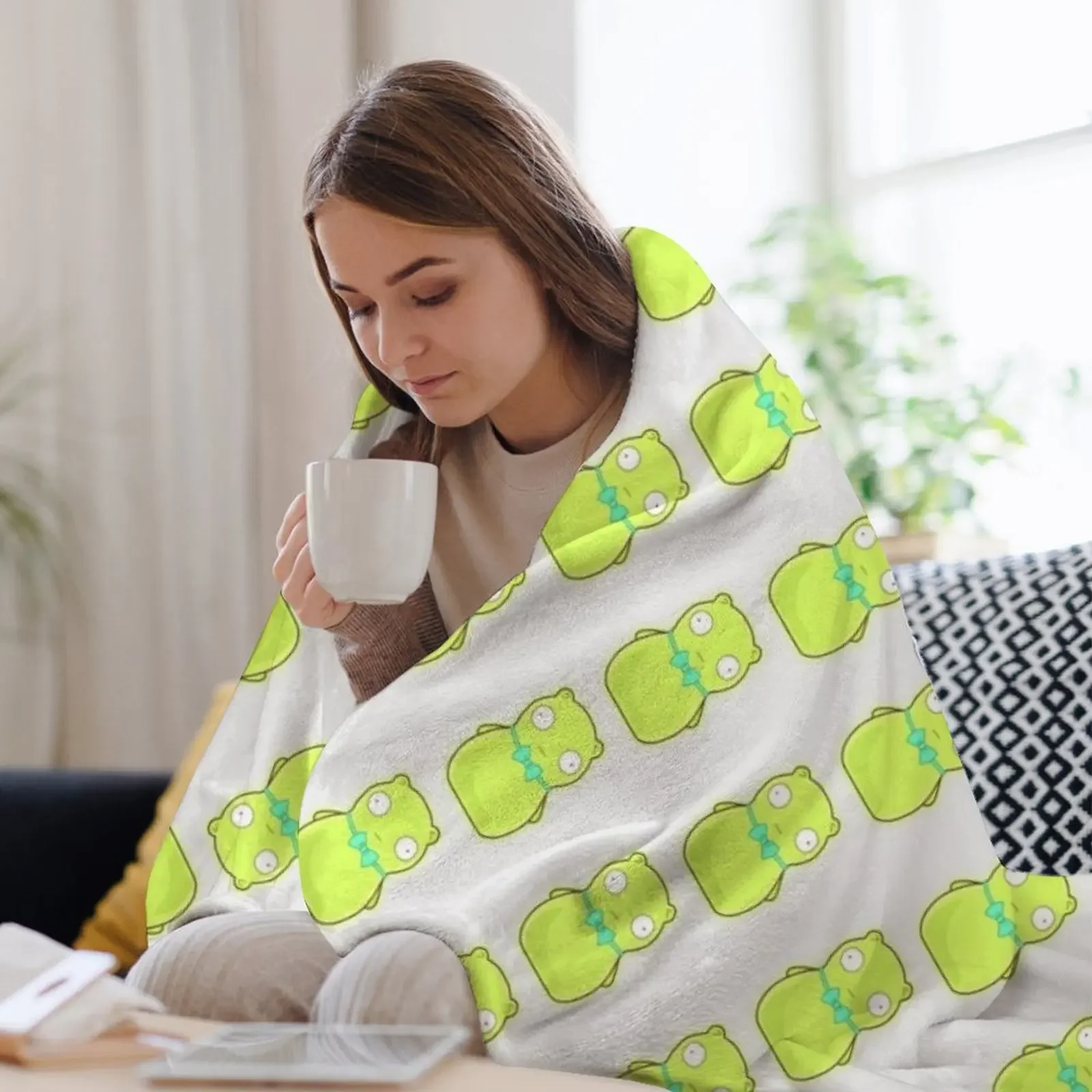 Кuchi Kopi плюшевое одеяло