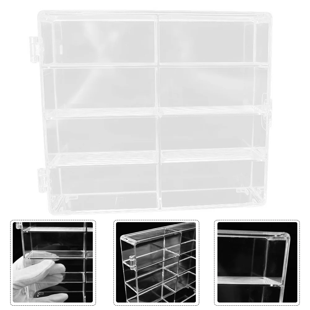 

Rock Collection Storage Storage Clear Display Box Figure Display Case Toy Car Storage Organizer Storage Box Acrylic Display Box