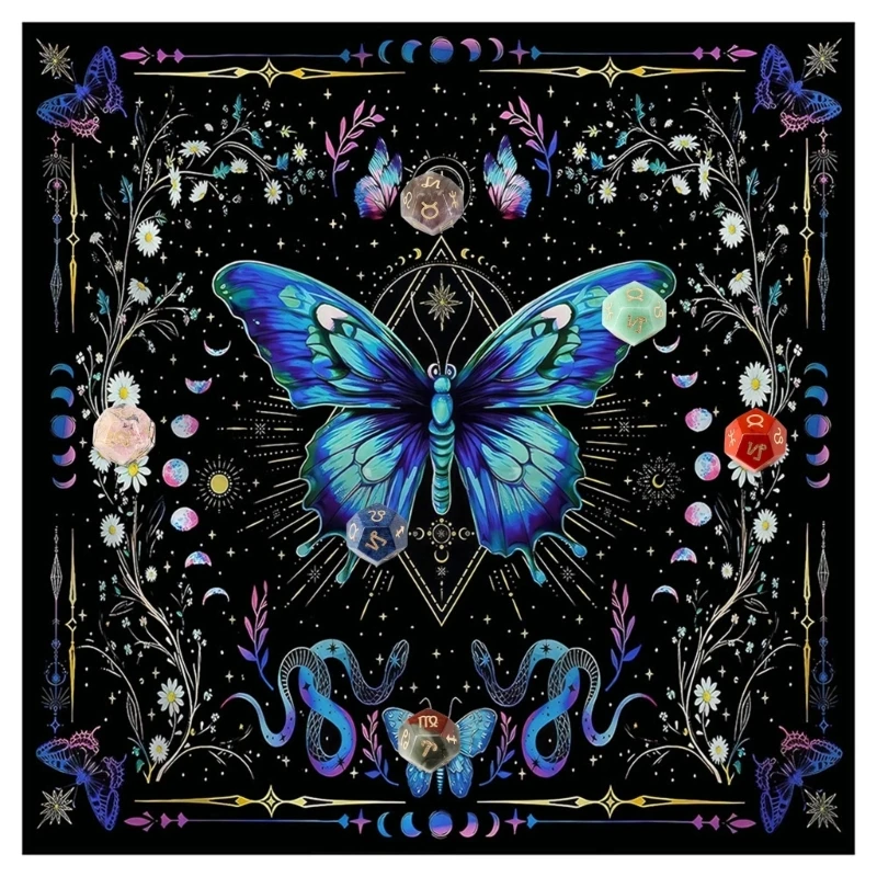 Карты Таро Скатерти Алтари Ткань Оракулы Гадания Аксессуары для настольных игр