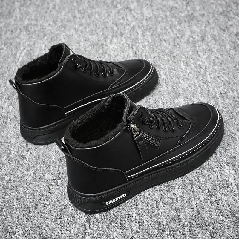 

Bota из искусственной кожи мужская спортивная обувь, беговые кроссовки без шнурков, мужские баскетбольные кроссовки, спортивная обувь для му...