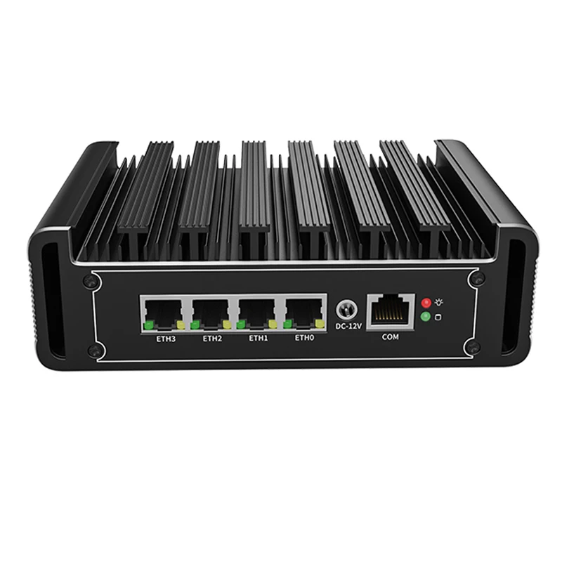 Firewall Mini PC Quad Core Soft Route with 4*Intel N5105 i225 2.5G LAN 2*DDR4 NVMe HDMI DP win10 Lunix Micro Computer pfSense