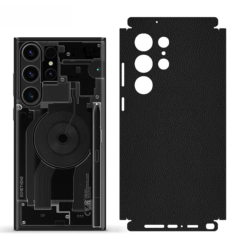 

3M материал милый узор матовая пленка задняя часть телефона + Боковая наклейка для Samsung Galaxy S23 Ultra S23 + S22 Plus S22 мультяшная пленка