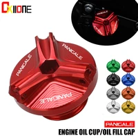 for panigale 899 1199 1299 v4 cnc aluminum motorcycle accessories engine oil filler cup plug cover screw