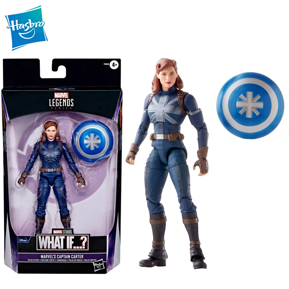 

[In stock] Brand New Hasbro Marvel Legends Series Walgreens What If... Captain Carter Action Comic Figure Collection Model Toy