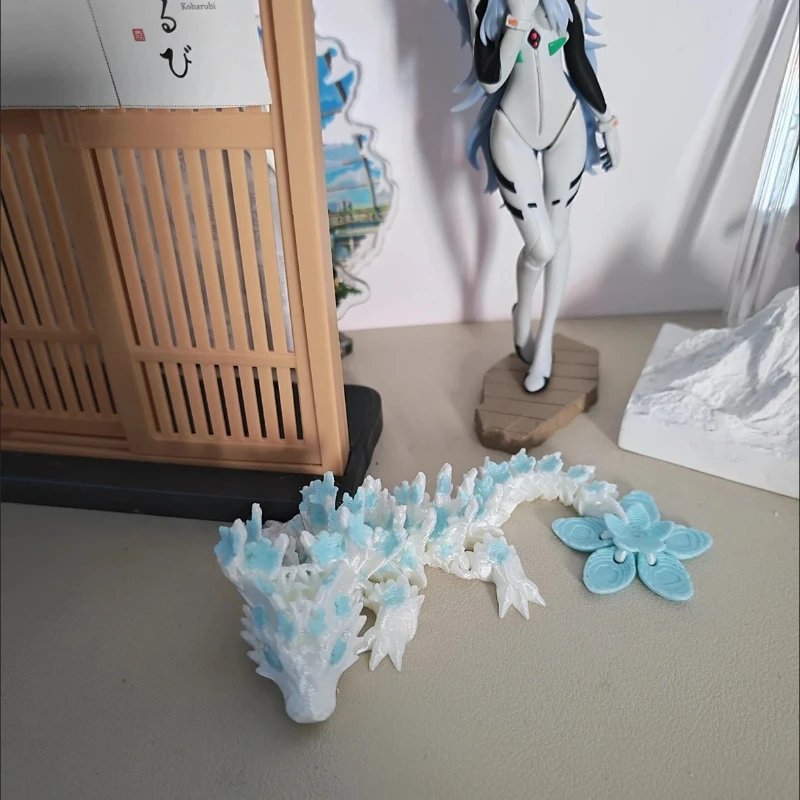 

Пластиковый 3D-печатный шарнирный дракон