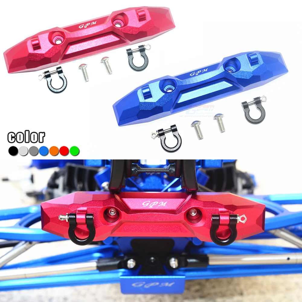 

GPM TRAXXAS 1/10 E REVO E-REVO 2.0 86086-4 Monster Truck Metal Aluminum alloy rear bumper with U-shaped hook #5336