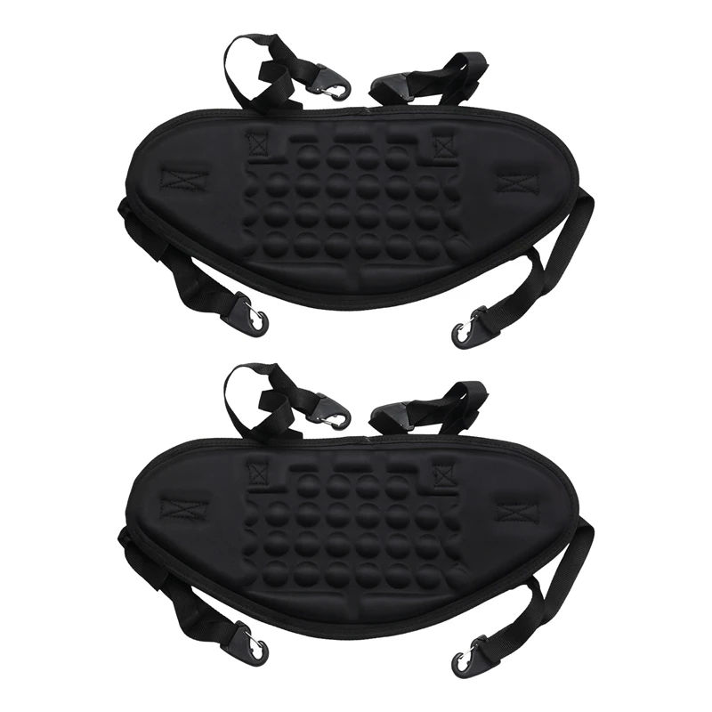 

2Pc Adjustable Kayak Cushion Canoe Environmental Protection Seat Back Rest Pad Kayak Soft Thick Back Support Pad