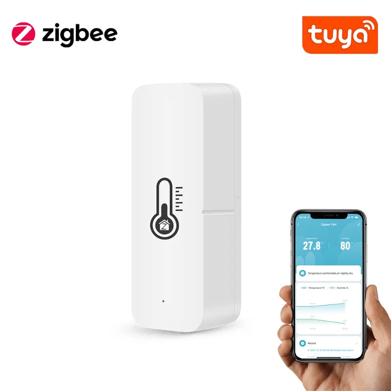 

Датчик температуры и влажности Tuya smart home smartlife, умный датчик освещенности, датчик газа zigbee, умный детектор