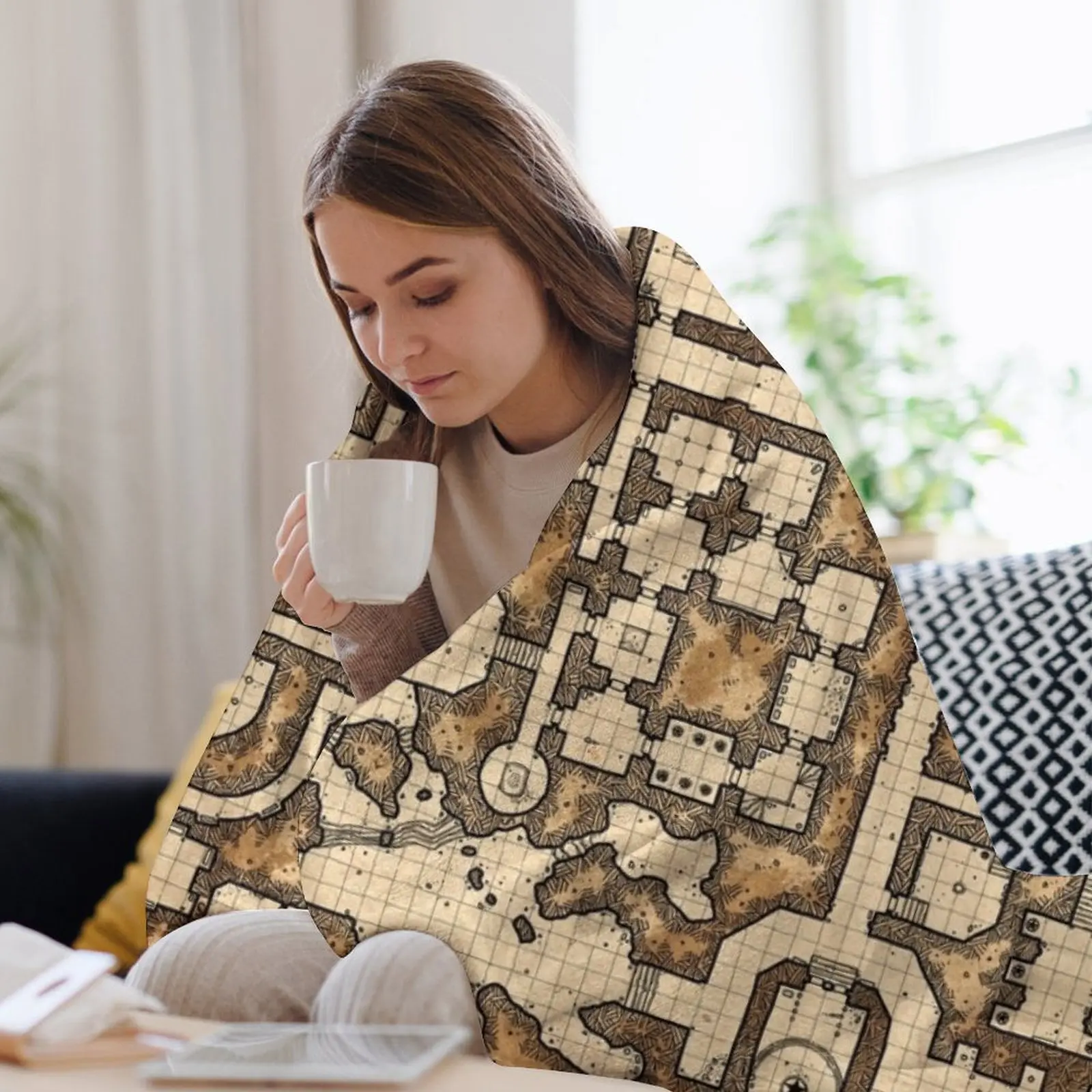 Одеяло Halls of Geryon фланелевая ткань летние рождественские украшения одеяла