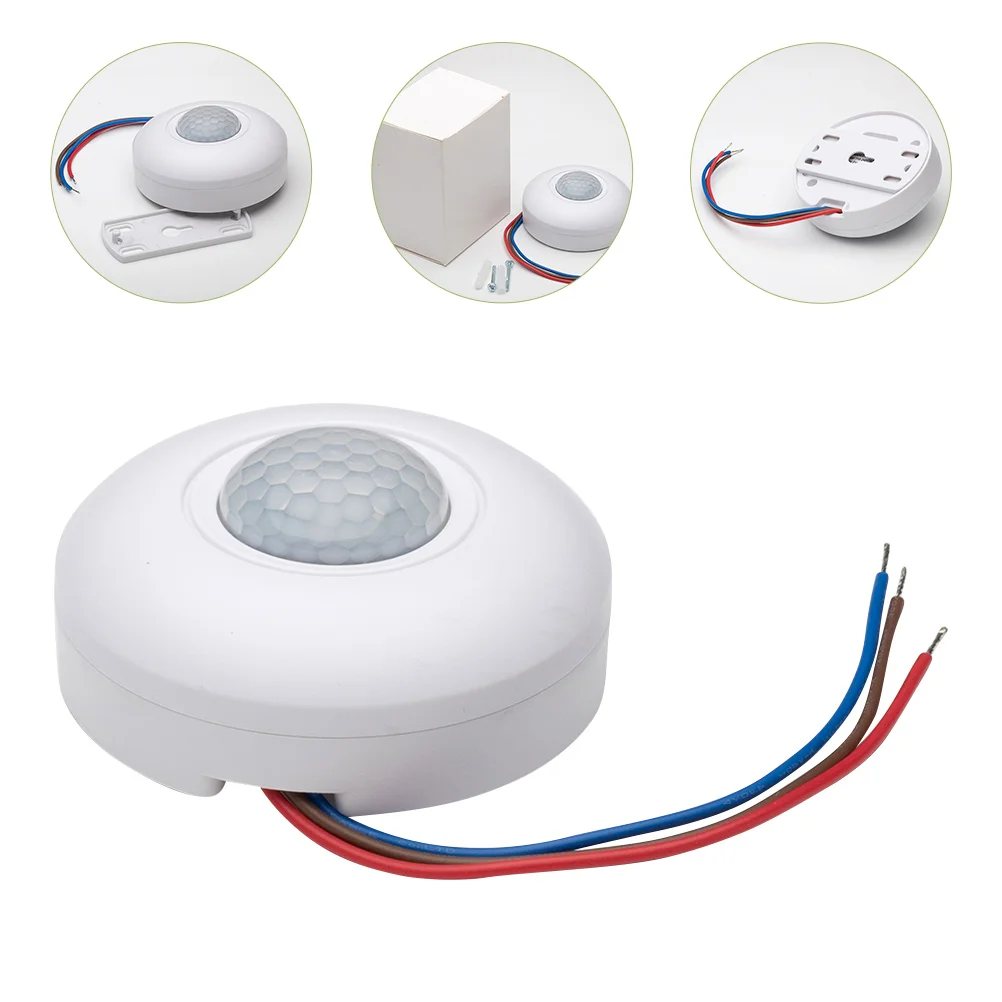 

PIR Motion Sensor Switch AC85V-265V Motion Detectors Sensor Light Switch for LED Light 220v