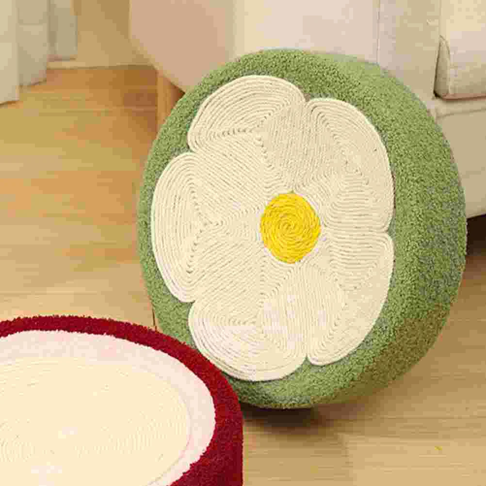 

Round Scratching Post Household Kitten Scratcher Funny Pad Wear-resistant Cat Interesting Board Convenient