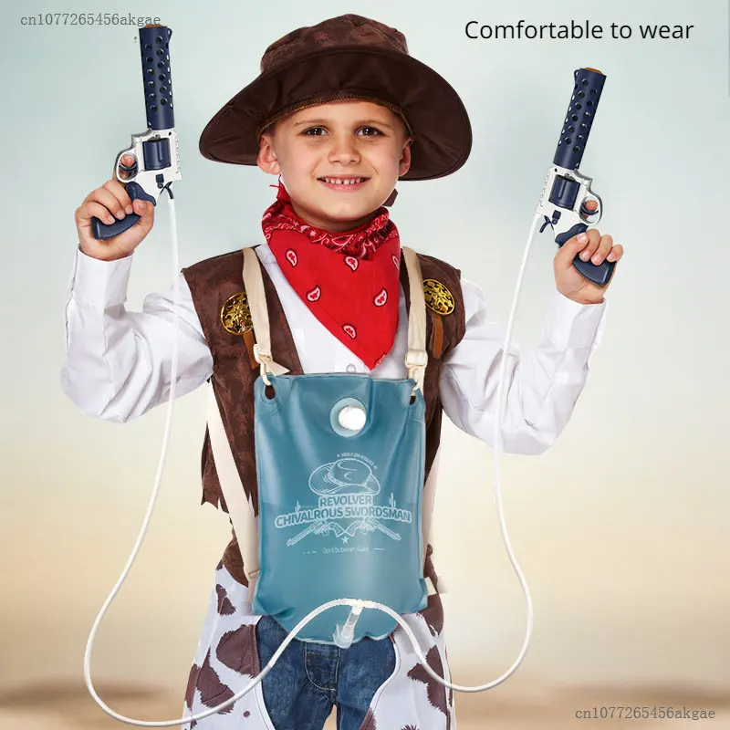 

Backpack Electric Water Gun Toys Automatic Water Spray Water Gun Backpack Double Gun Automatic Water Gun Children Outdoor Toys