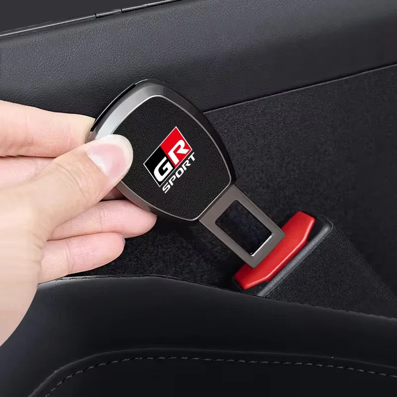 Фото Удлинитель ремня безопасности для автомобиля, замок-фиксатор для Toyota GR Sport Corolla C-HR RAV4 Yaris Camry Prado Prius №3