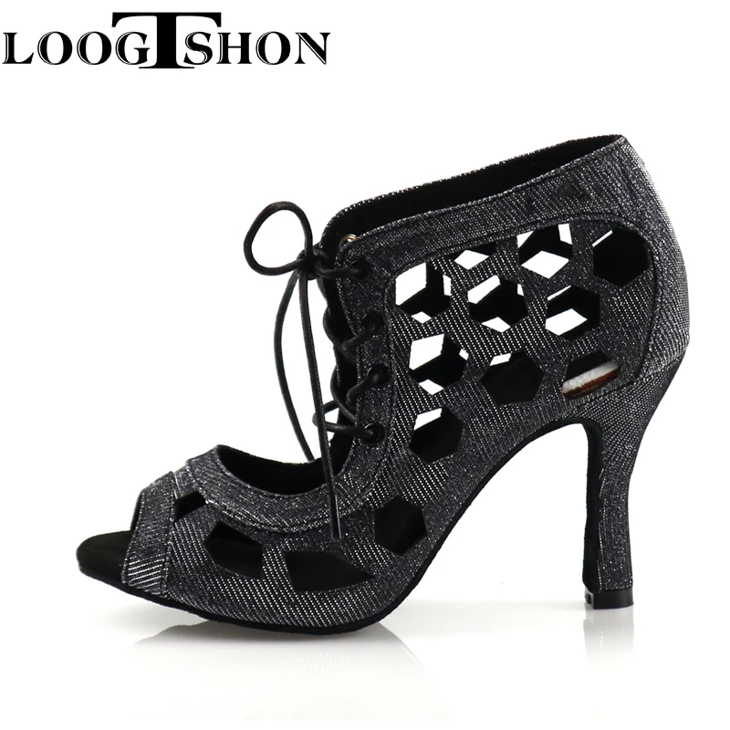 2021 Salsa Argentine Tango Dance Shoes High Quality Suede Leather Sole Dance Booties Bachata Latin Dance Shoes For Women