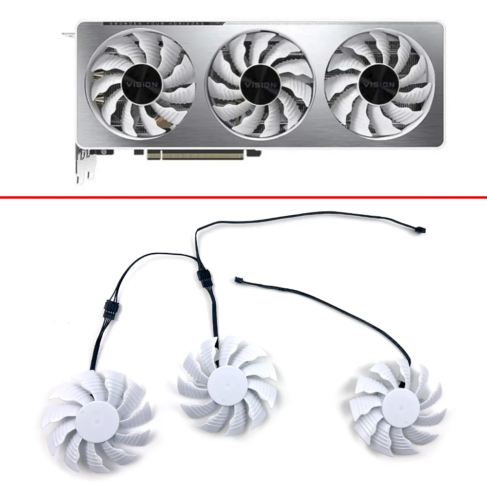 Фото Кулер для видеокарты Gigabyte GeForce RTX 3070 VISION OC 8G RTX 3060 Ti VISION OC 8G LHR №1