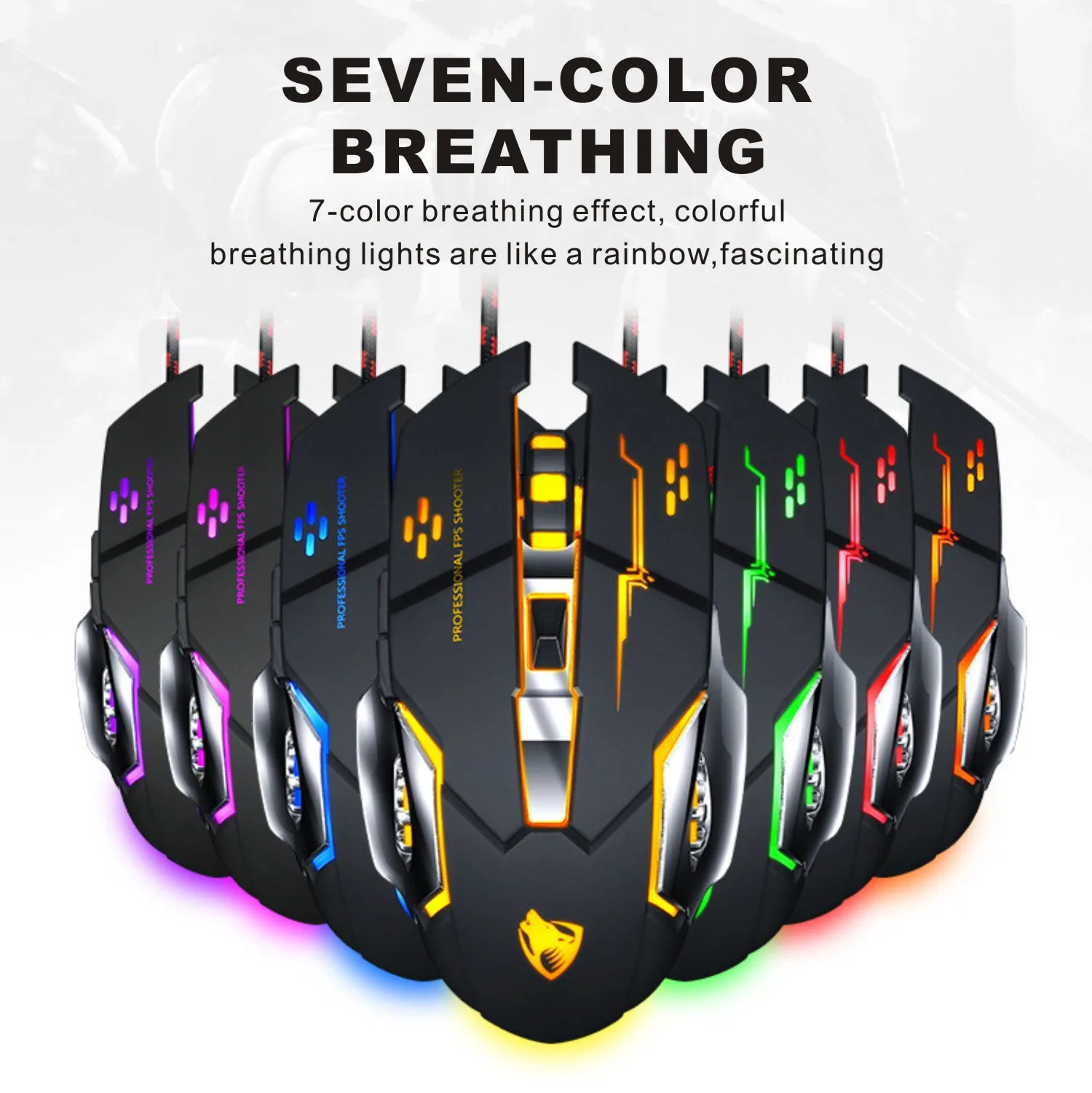 rgb pc gaming mouse computer gamer mause kit usb wired sound silent 6 key optical mechanical vertical ergonomic mouse for laptop free global shipping