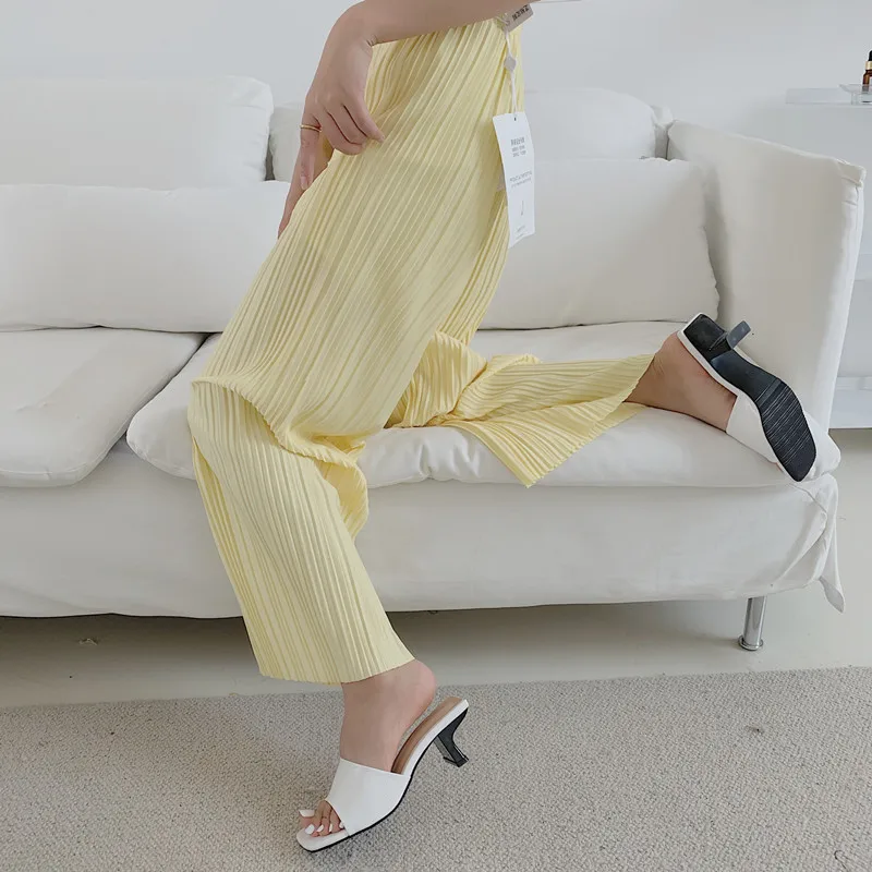 Summer New Square Toe High Heels Sexy Layered Stiletto Sandals Luxury Brand Yellow Women's Shoes 2022  Sandels for Women