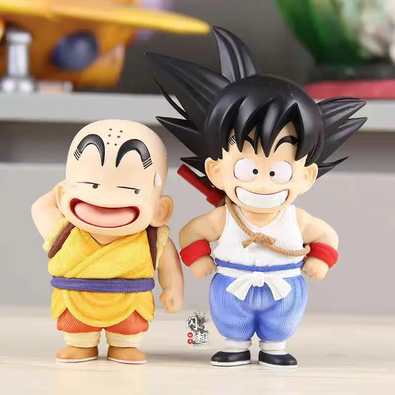 Фигурки героев аниме Драконий жемчуг Сон Гоку милые модели детства Krillin Fuguire