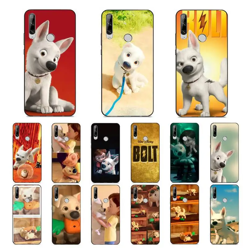

Disney Bolt Dog Phone Case for Huawei Y 6 9 7 5 8s prime 2019 2018 enjoy 7 plus
