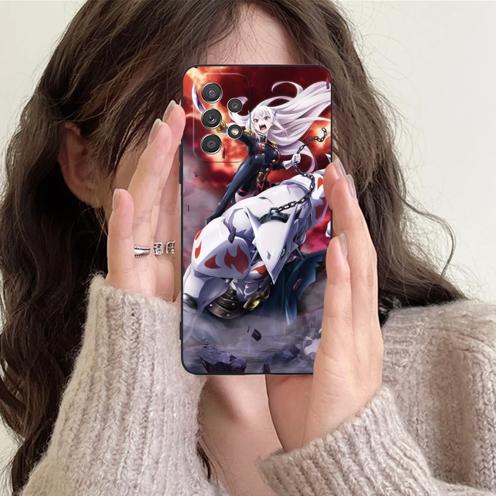 Чехол для телефона chaining Soldier Kyouka Uzen Samsung Galaxy A91 73 71 70 54 53 52 34 24 23 21 S 5G черный мягкий