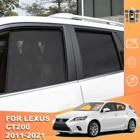 for lexus ct 2011 2022 200h ct200h car sunshade shield magnetic front windshield mesh frame curtain rear side window sun shade