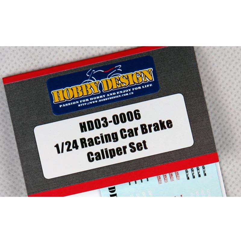 Hobby Design 1/24 HD03-0006 GTR Комплект тормозных суппортов из смолы (смола + наклейка