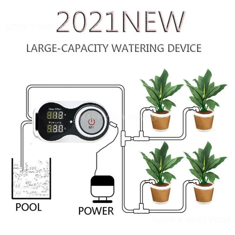 

Garden Irrigation Tools Watering Devices Automatic Watering Timer Intelligent Outdoor Watering Timing USB Charging Water Kit