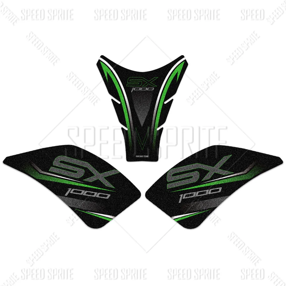 

Для Kawasaki Z 1000SX Ninja 1000SX Z1000SX 2017-2024 3 м наклейки на топливный бак мотоцикла противоскользящие наклейки аксессуары