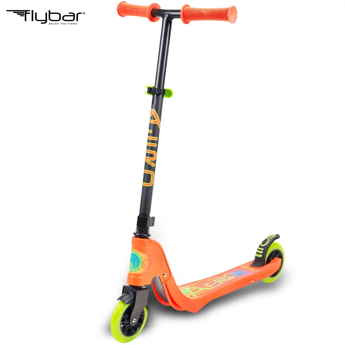 

Micro Kick Scooter for Boys & Girls, Pro Design with 2 LED Wheels, Adjustable Handles, Orange