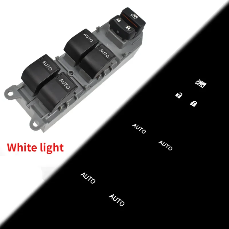 

Автоматическая подсветка, светодиодный переключатель подъема окна, кнопка подсветки для Toyota RAV4 Camry Corolla Auris Urban Cruiser 2007-2013