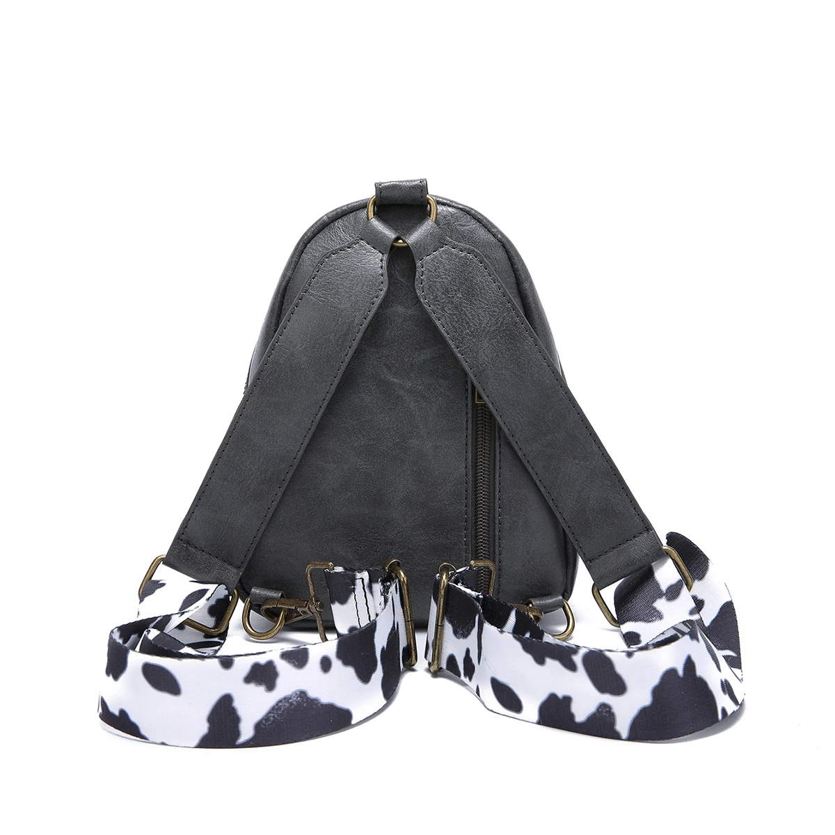 Модный женский рюкзак с леопардовым принтом Miescher Kora сумка на плечо из