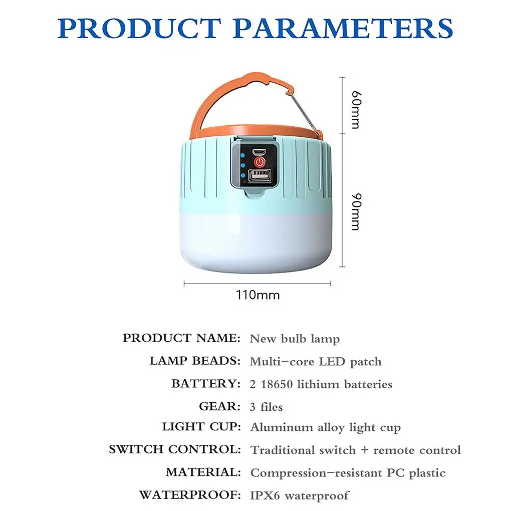 

Уличная светодиодная аварийная лампа на солнечной батарее, аккумуляторная лампа для ночного рынка, подвижная лампа для кемпинга, палатки