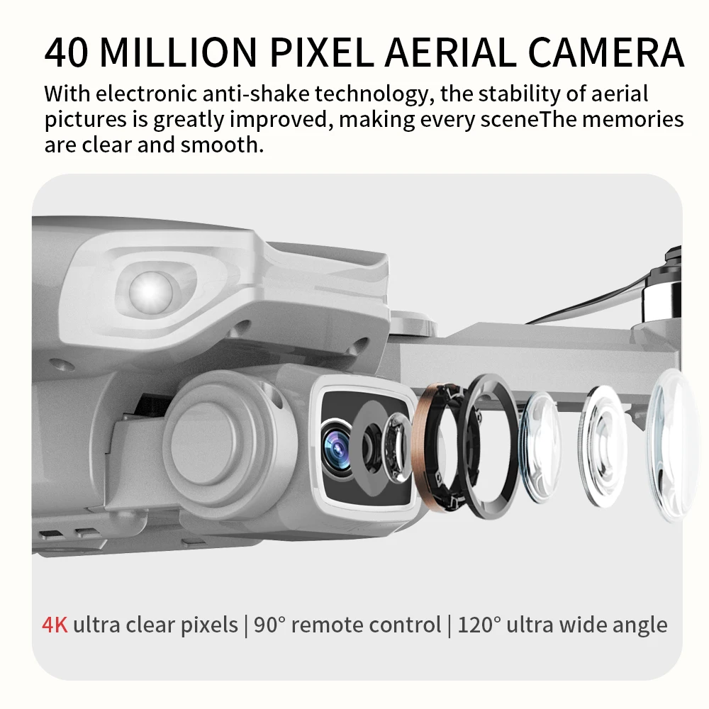 L900PRO GPS Drone 4K HD Professional Dual Camera Gimbal Stabilization Brushless Motor Foldable Quadcopter Helicopter RC 1200M |