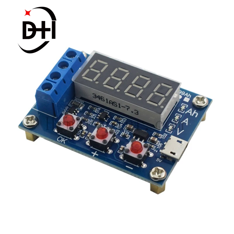 1 комплект, тестер емкости литий-ионных и свинцово-кислотных аккумуляторов 1,2 в 12 В 18650 ZB2L3