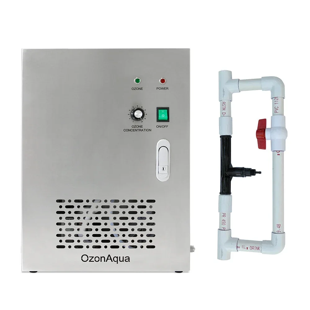 Фото Маленький генератор озона Flygoo OzonAqua для питьевой воды, 3 г/ч, очиститель воды с подачей воздуха, озоновая машина №2