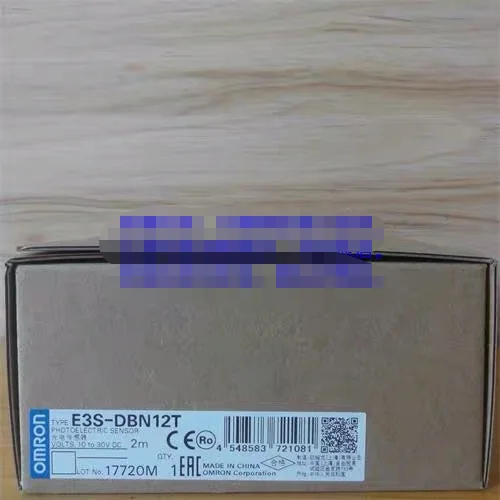 

E3S-DBN12T 2M transparent body detection photoelectric sensor Omron