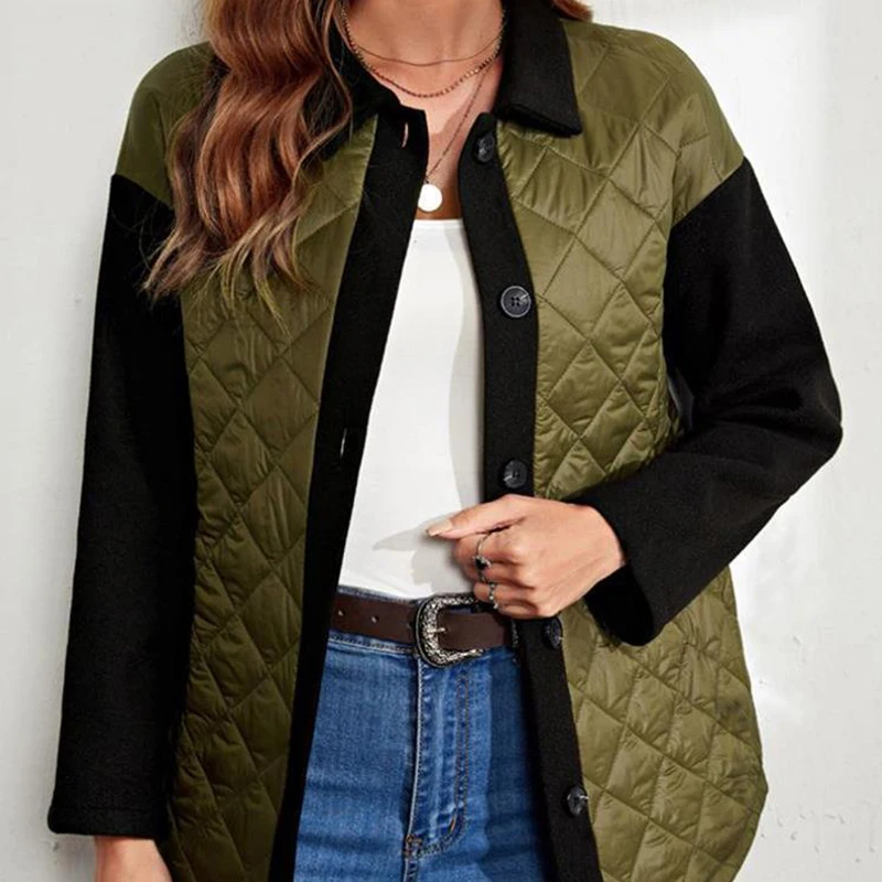 Winter Military Jackets Women Warm Padded Jacket Men Cotton Thick Coat Mens Casual Plus Size Overcoats 2022 Green Button Jackets