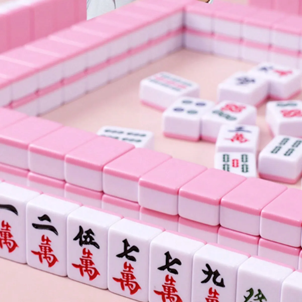 Мини-фототелефон Дорожный Набор С 144 Розовыми Милыми Игровыми Плитками Для