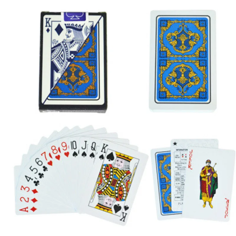 

PVC New Pattern Plastic Waterproof Adult Playing Cards Game Poker Cards Board Games 58*88mm cards poker cards