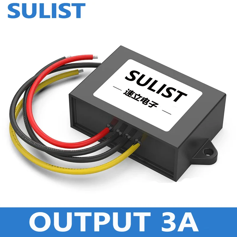 

SULIST Конвертер напряжения 10-36В в 12/13.8/15/19/20/24В 8А