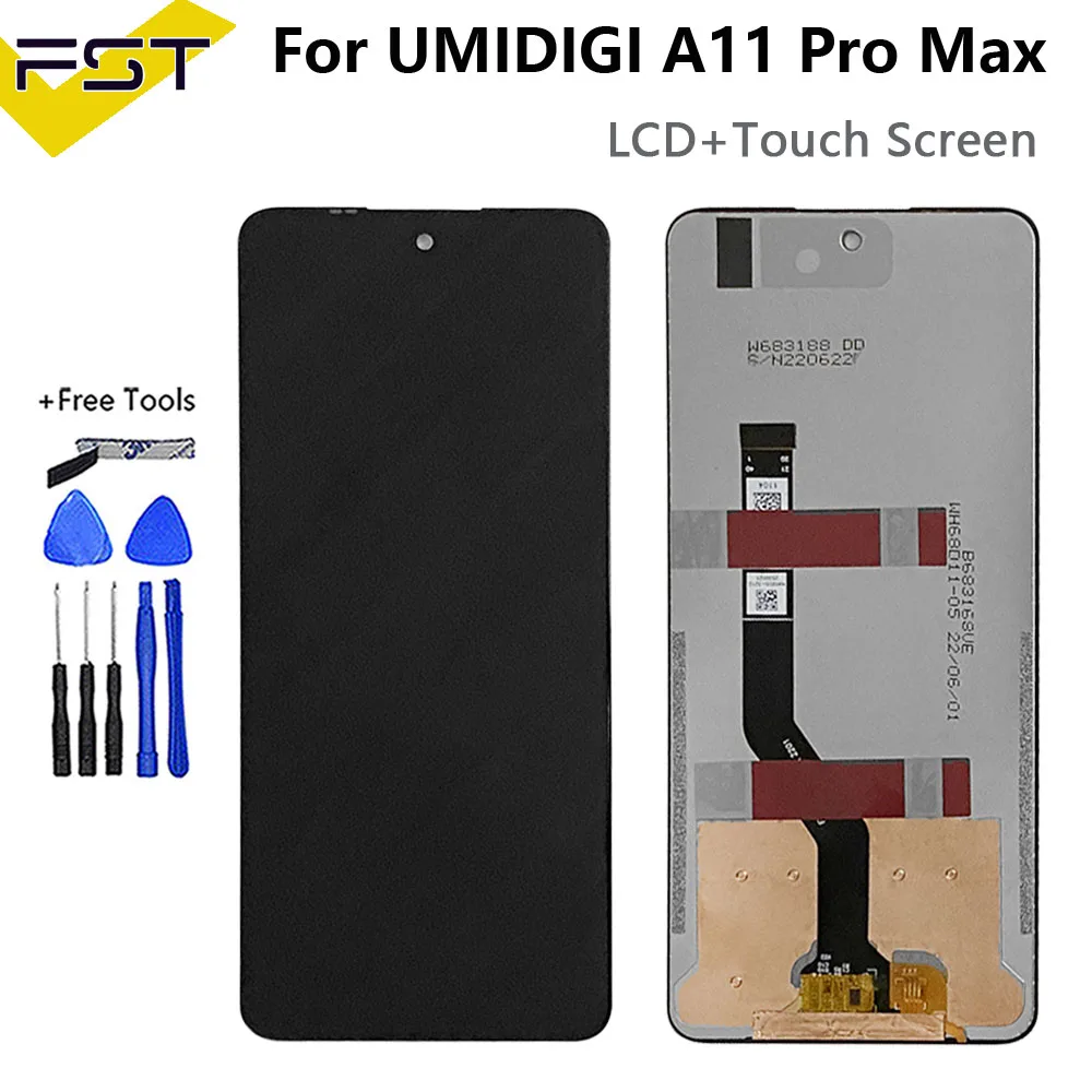 ЖК-дисплей для UMIDIGI A11 PRO MAX, сенсорное Стекло для телефона UMIDIGI A11PRO MAX, ЖК-дисплей с датчиком