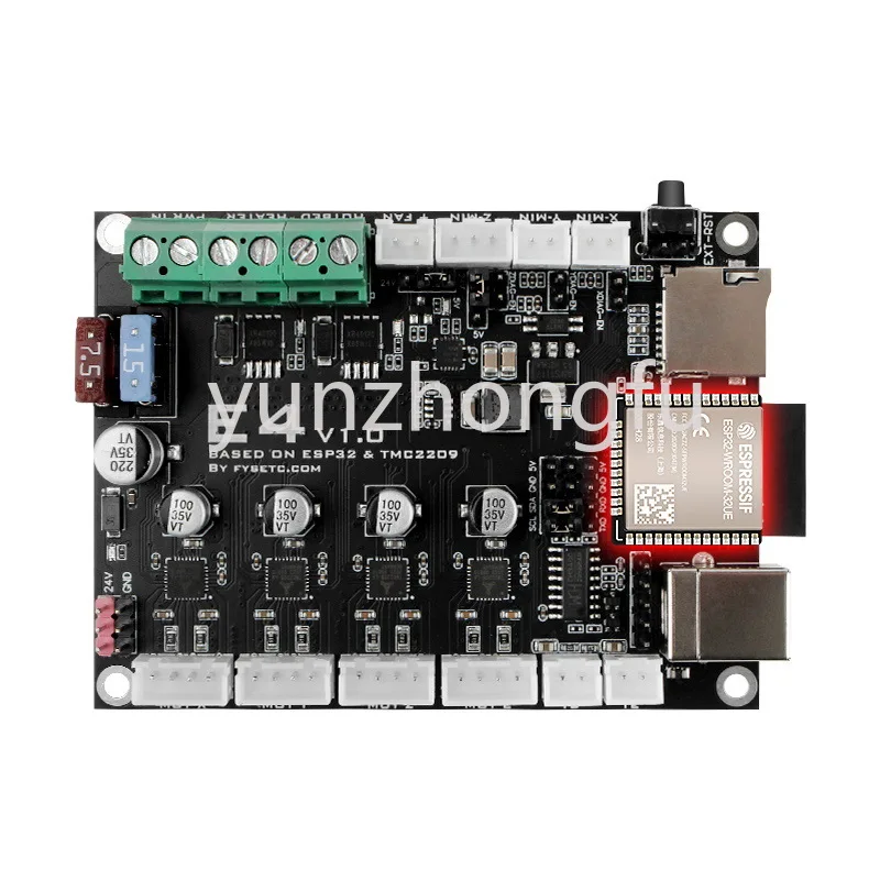 

Материнская плата для 3D-принтера E4 V1.0 ESP32, панель управления, интегрированная драйвер Tmc2209 с Wi-Fi