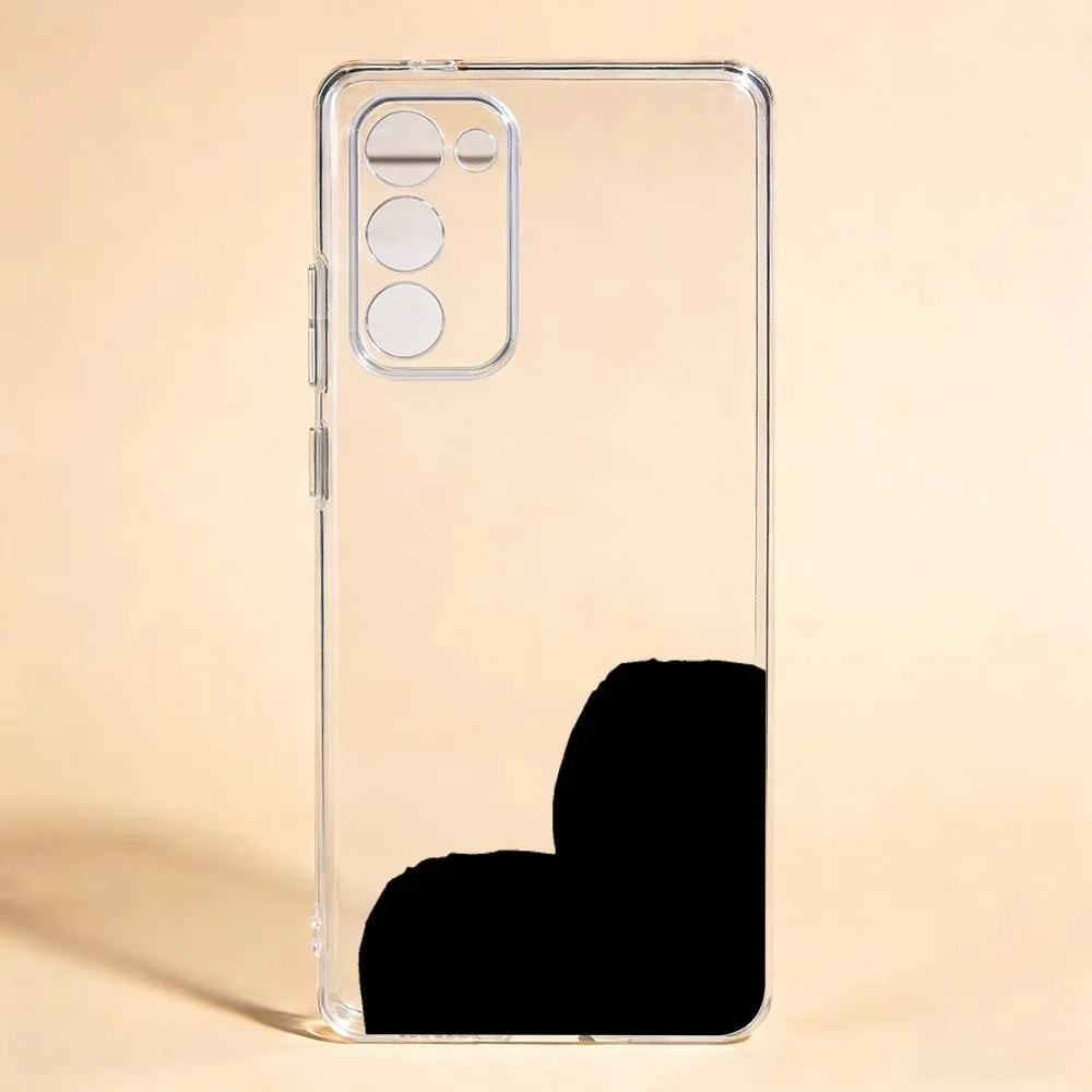 Фото Прозрачный чехол CDG Garcons для Samsung Galaxy S24 S25 S23 S22 S21 №1