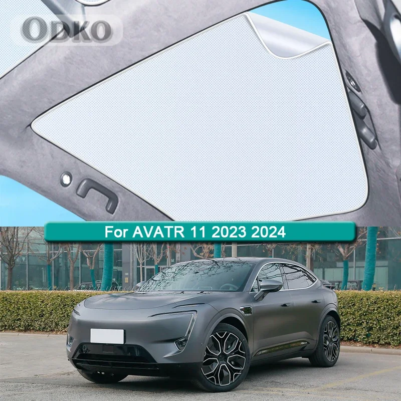 Для крыши Солнцезащитный AVATR 11 2023 2024 Электростатическая Адсорбция солнца для